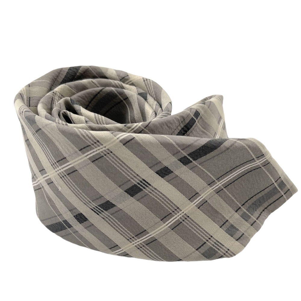 Claiborne Men’s Plaid Silk Tie